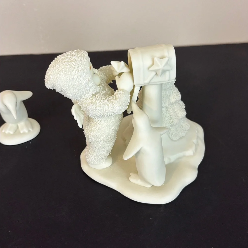 Vintage Snow-babies “You Didn’t  Forget Me” extra Penguin Holiday Figurines